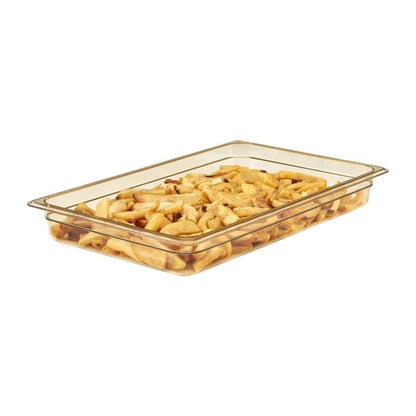 Cambro High Heat Polycarbonate 1/1 Gastronorm Tray 65mm hr251