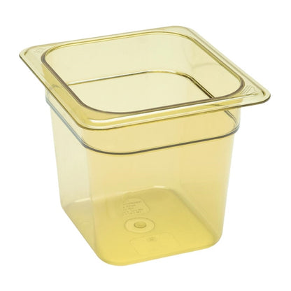 Cambro High Heat Polycarbonate 1/6 Gastronorm 150mm hr266