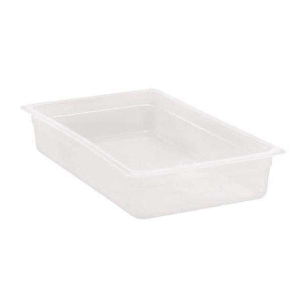 Cambro Polypropylene 1/1 Gastronorm Food Tray 100mm dw500