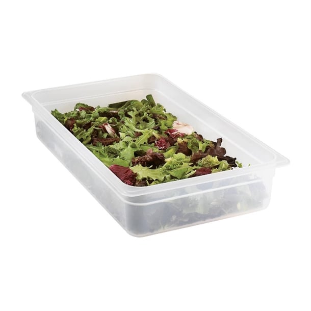Cambro Polypropylene 1/1 Gastronorm Food Tray 100mm dw500