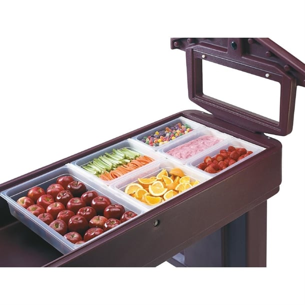 Cambro Polypropylene 1/3 Gastronorm Food Tray 100mm dw504