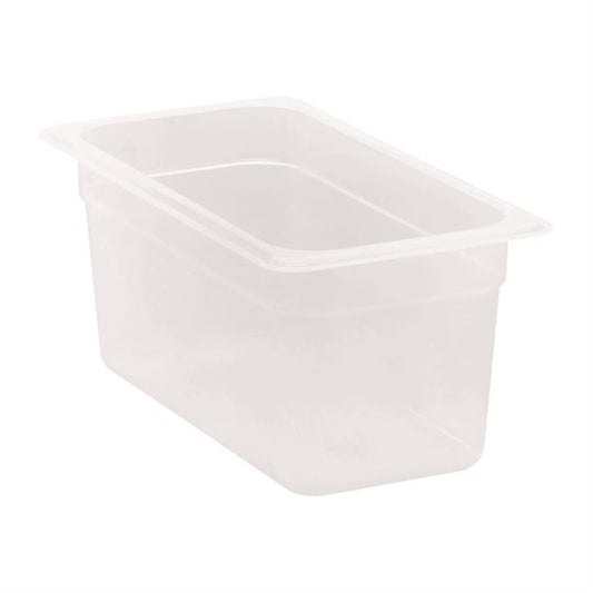 Cambro Polypropylene 1/3 Gastronorm Food Tray 150mm dw505