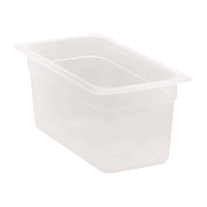Cambro Polypropylene 1/3 Gastronorm Food Tray 150mm dw505