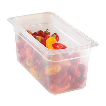 Cambro Polypropylene 1/3 Gastronorm Food Tray 150mm dw505