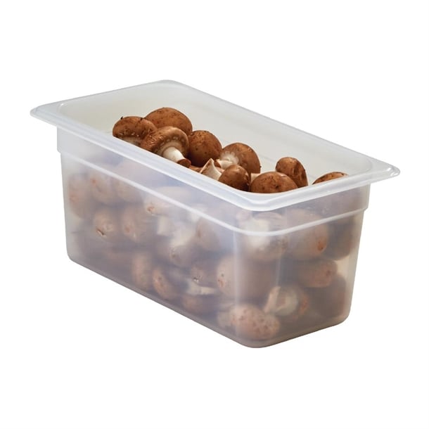 Cambro Polypropylene 1/3 Gastronorm Food Tray 150mm dw505