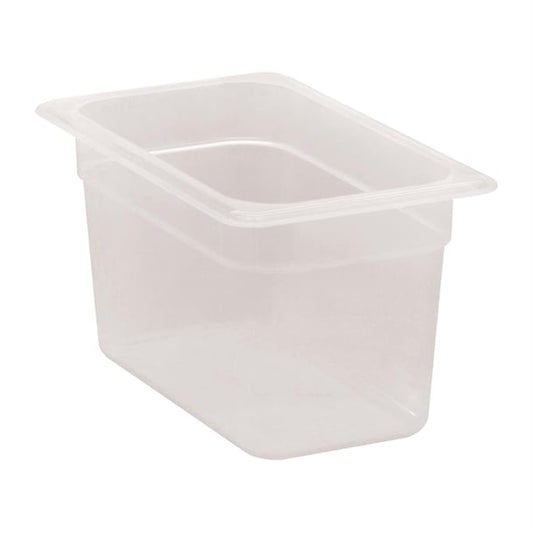 Cambro Polypropylene 1/4 Gastronorm Food Tray 150mm dw507