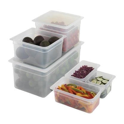 Cambro Polypropylene 1/6 Gastronorm Food Tray 100mm dw508