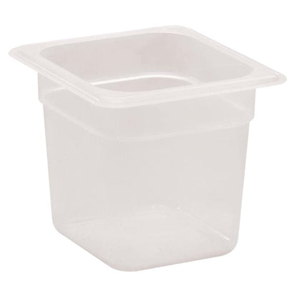 Cambro Polypropylene 1/6 Gastronorm Food Tray 150mm dw509