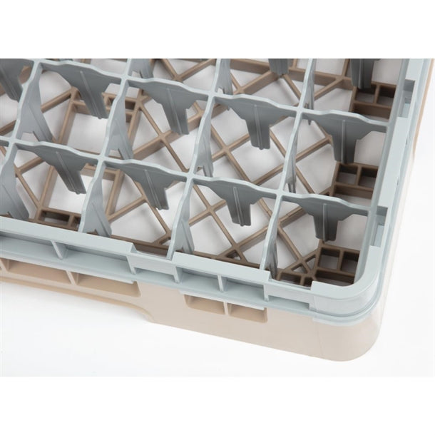 Cambro Camrack Beige 49 Compartments Max Glass Height 92mm dw561