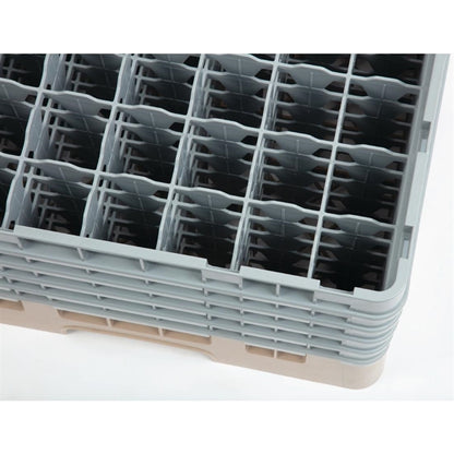 Cambro Camrack Beige 49 Compartments Max Glass Height 257mm dw562