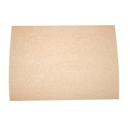 Vegware Compostable Unbleached Greaseproof Paper 380 x 275mm dw631