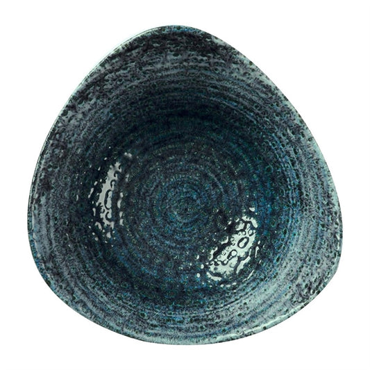Churchill Homespun Chroma Blue Triangle Bowls 235mm (12 Pack) dx092