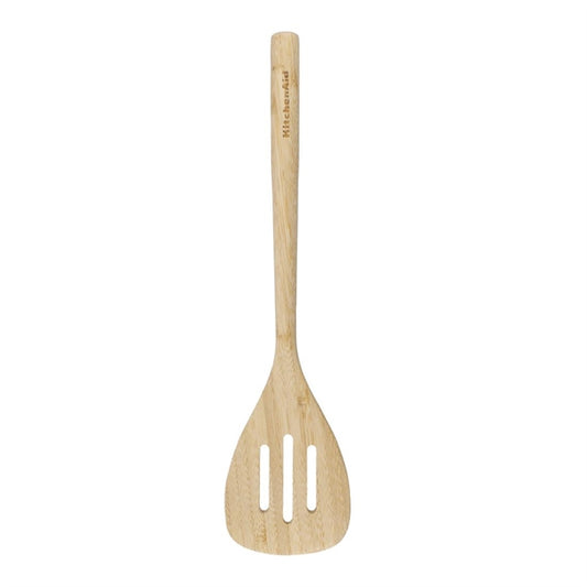 KitchenAid Slotted Turner Bamboo 326mm dx321