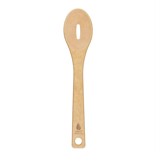 Natural Elements Wood Fibre Slotted Spoon 1'' dx356
