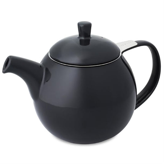 Forlife Black Curve Teapot 45oz dx489