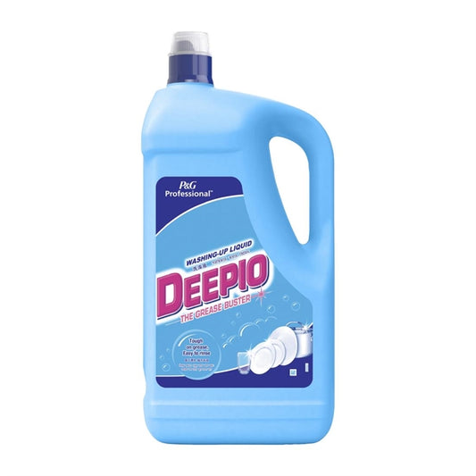 Deepio Professional Washing Up Liquid Original 5Ltr (2 Pack) dx552