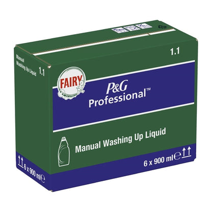 Fairy Professional 1.1 Washing Up Liquid Original 900ml (6 Pack) dx558