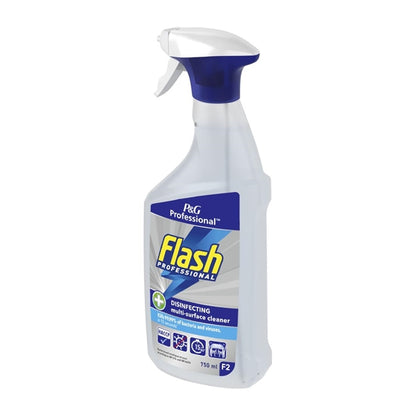 Flash Professional Disinfecting Multi-Surface Cleaning Spray 750ml (6 Pack) dx566