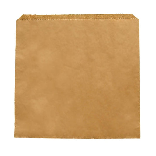 Vegware Compostable Paper Sandwich Bags Kraft - 10x10" (1000 Pack) dx574
