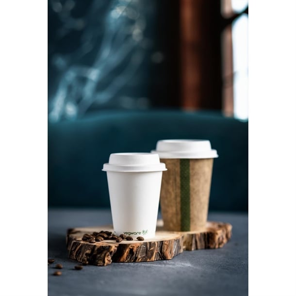 Vegware Hot Cup Lid Moulded Fibre 79-Series (1000 Pack) dx579