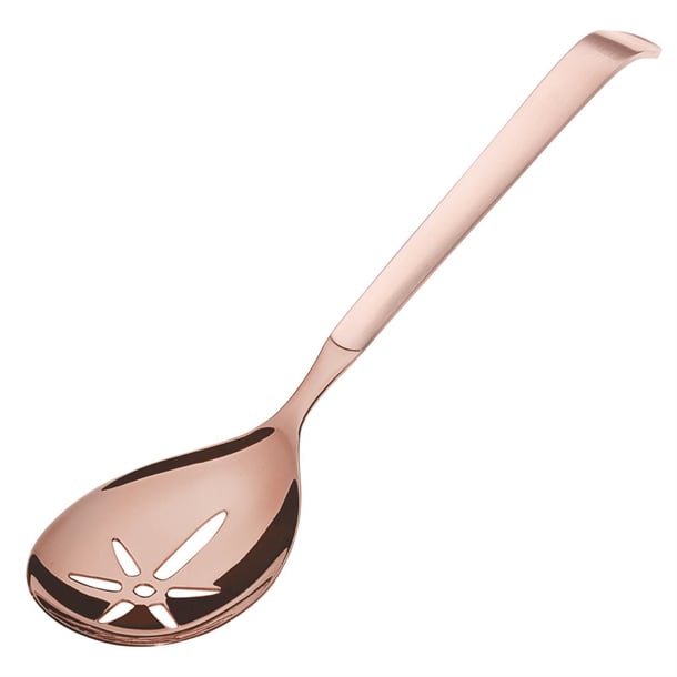 Amefa Buffet Slotted Serving Spoon Copper (6 Pack) dx647