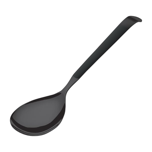 Amefa Buffet Solid Serving Spoon Black (6 Pack) dx665