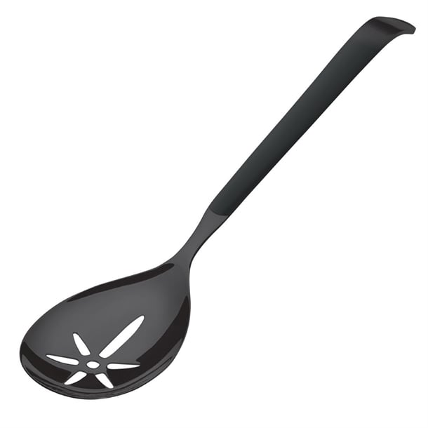 Amefa Buffet Slotted Serving Spoon Black (6 Pack) dx666