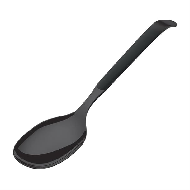 Amefa Buffet Small Serving Spoon Black (6 Pack) dx671