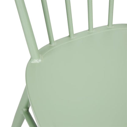 Bolero Windsor Aluminium Green Chairs (4 Pack) dx687