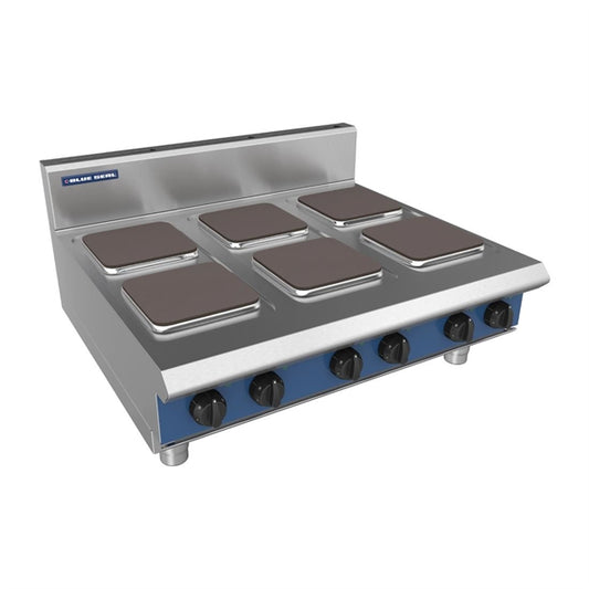 Blue Seal 6 Plate Countertop Hob 15.6kW E516S-B dx743