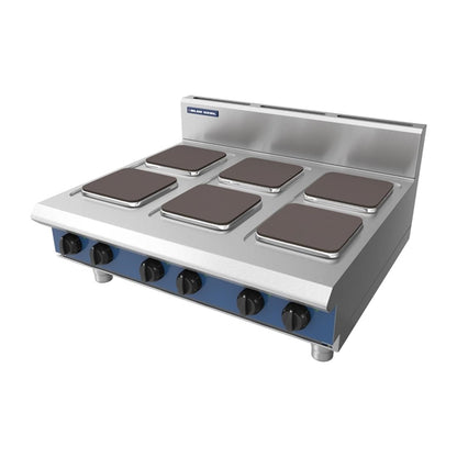 Blue Seal 6 Plate Countertop Hob 15.6kW E516S-B dx743