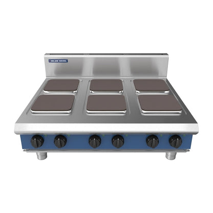 Blue Seal 6 Plate Countertop Hob 15.6kW E516S-B dx743