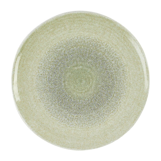 Dudson Harvest Grain Organic Coupe Bowls Speckled Green 250mm (12 Pack) dx868