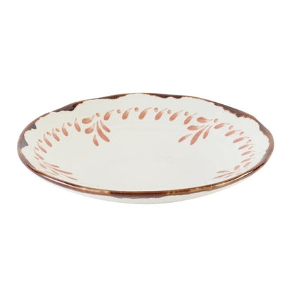 Dudson Harvest Mediterranean Terracotta Organic Coupe Bowls 250mm (12 Pack) dx879