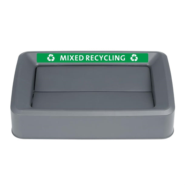 Jantex 60/80ltrs Slim Bin Lid Grey dx968