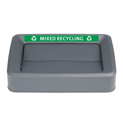Jantex 60/80ltrs Slim Bin Lid Grey dx968