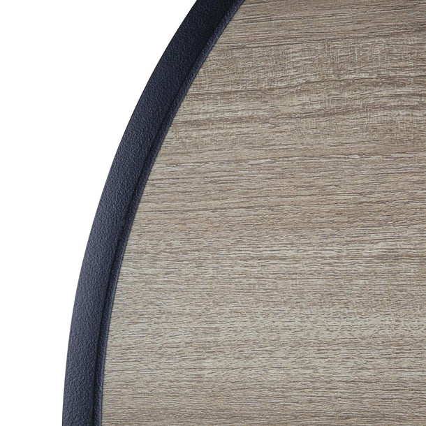 Bolero Marston Round Outdoor Table Black 700mm dx986