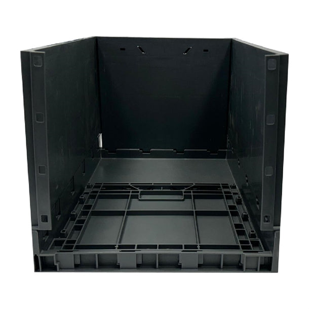 Vogue Plastic Folding Transport Storage Crate 594x396x353mm dx997