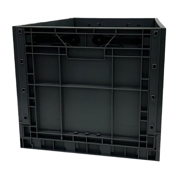 Vogue Plastic Folding Transport Storage Crate 594x396x353mm dx997