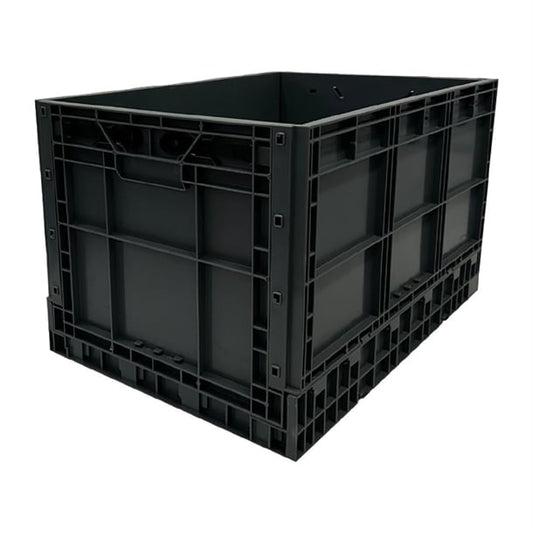 Vogue Plastic Folding Transport Storage Crate 594x396x353mm dx997