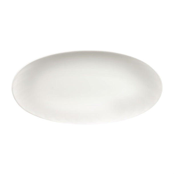 Churchill Chefs Plates Oval Plates White 299mm (12 Pack) dy126