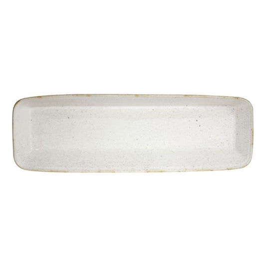 Churchill Stonecast Hints Rectangular Baking Dishes Barley White 160 x 530mm dy203