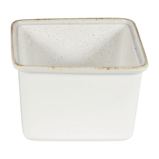 Churchill Stonecast Hints Small Casserole Dishes Barley White 194mm (4 Pack) dy205