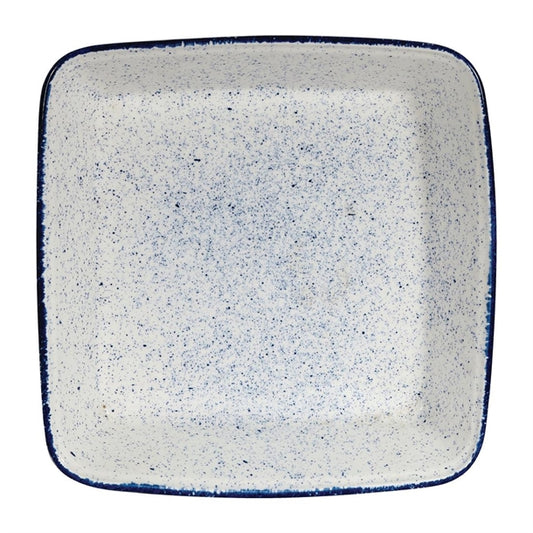 Churchill Stonecast Hints Square Baking Dishes Indigo Blue 250mm (6 Pack) dy206