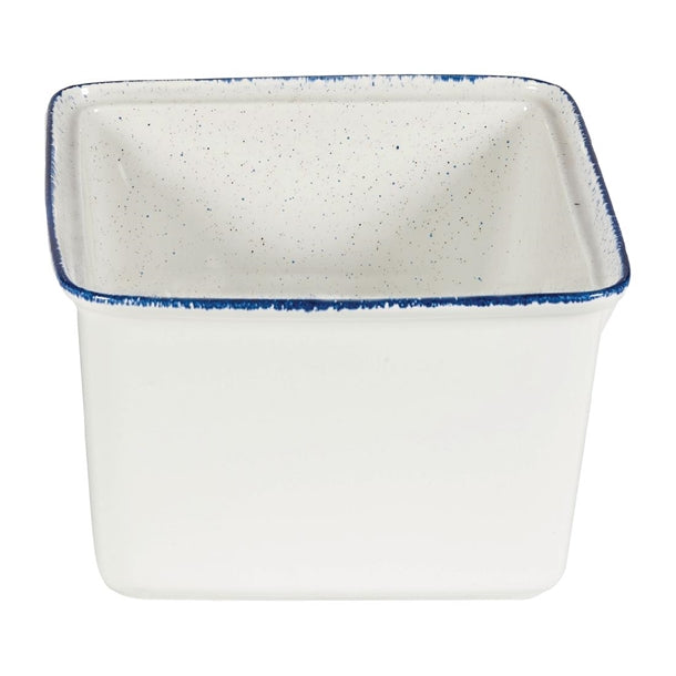 Churchill Stonecast Hints Small Casserole Dishes Indigo Blue 194mm (4 Pack) dy211
