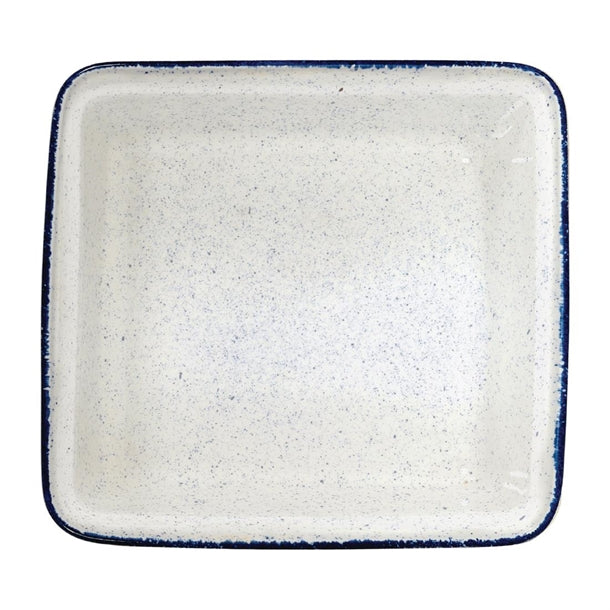 Churchill Stonecast Hints Small Casserole Dishes Indigo Blue 194mm (4 Pack) dy211
