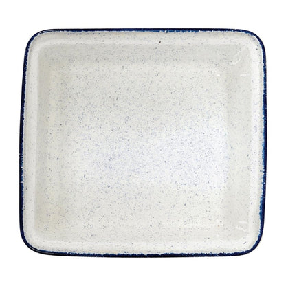 Churchill Stonecast Hints Small Casserole Dishes Indigo Blue 194mm (4 Pack) dy211