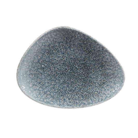Churchill Studio Prints Raku Triangular Plates Topaz Blue 200mm (12 Pack) dy220