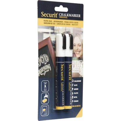 Chalk Markers White (2 Pack) dy307