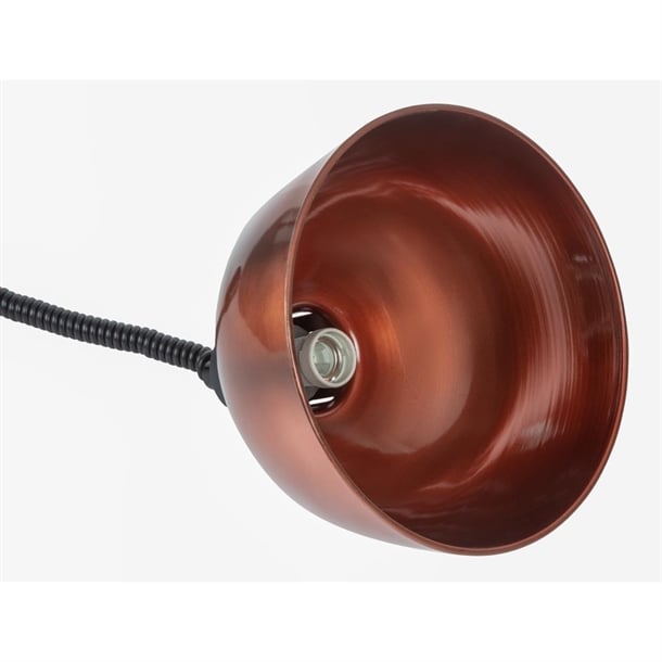 Buffalo Retractable Dome Heat Shade Copper Finish dy460